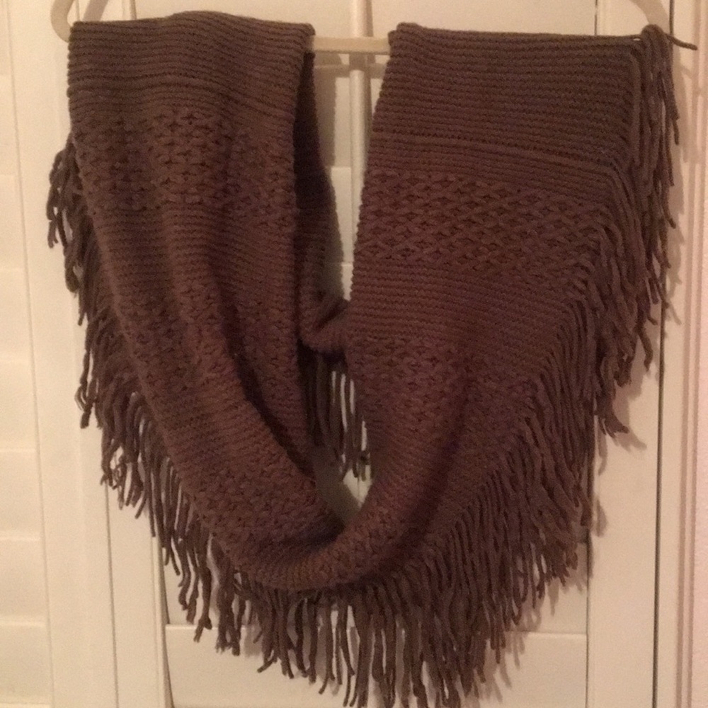 Olive Green Infinity Scarf